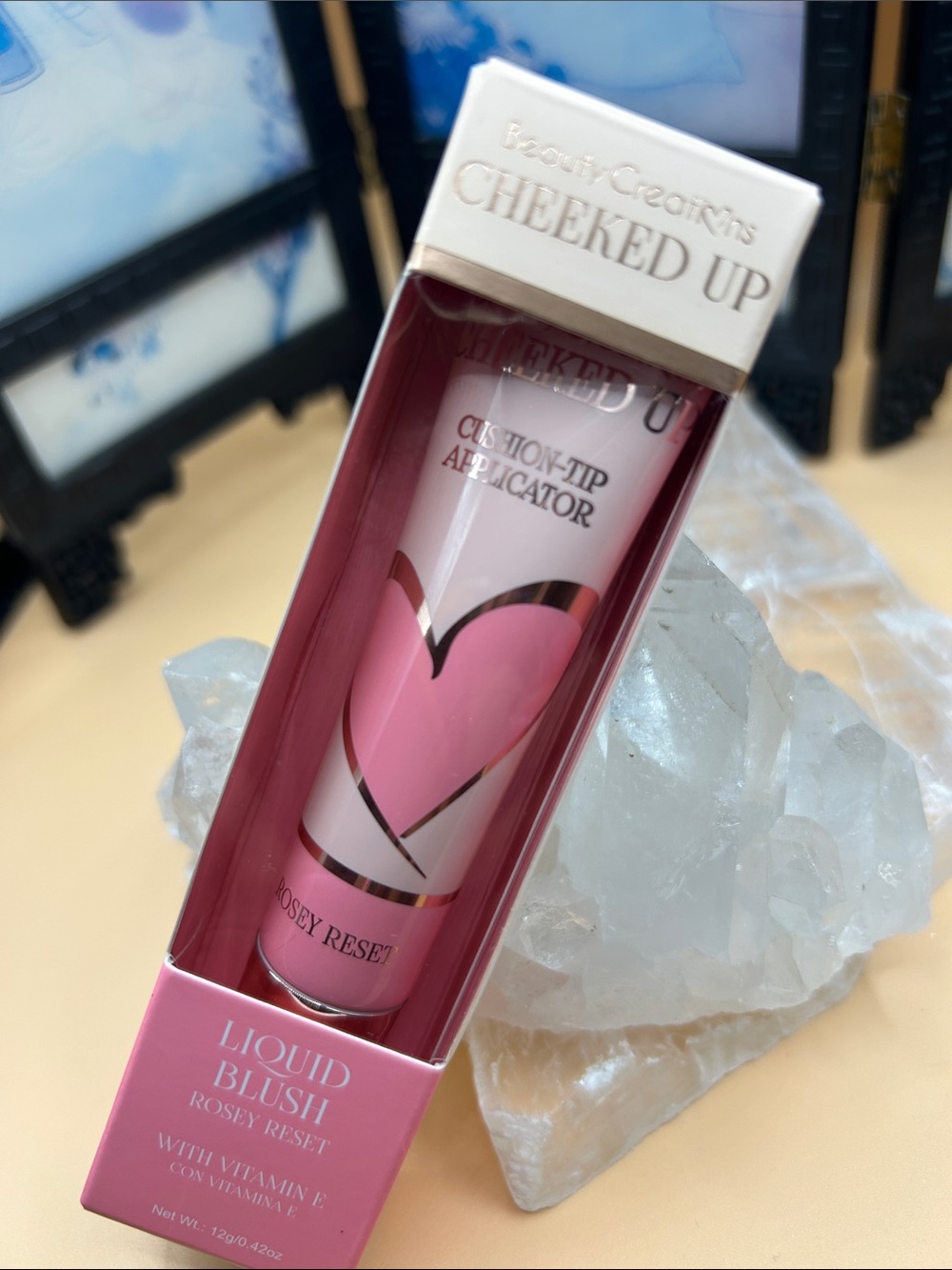 Beauty Creations Cheeked Up Liquid Blush - Rosey Reset (Pink)